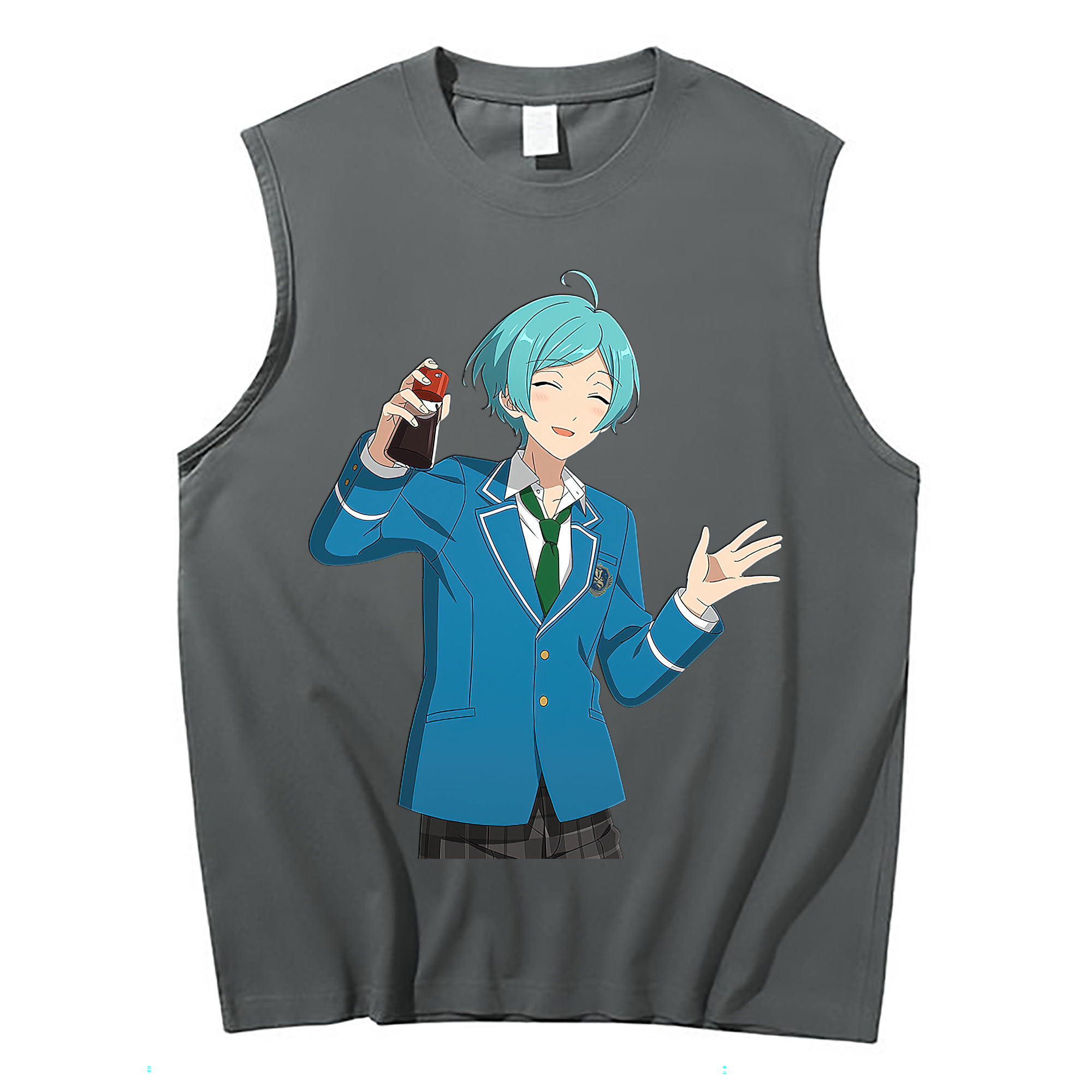 （画像用） あんさんぶるスターズ! Ensemble Stars コットン100％タンクトップ（フロントプリント）
